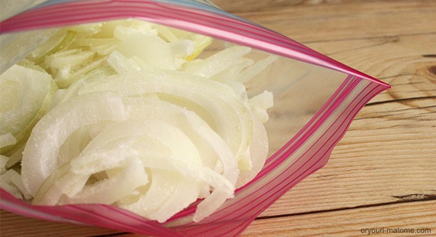 玉ねぎの冷凍保存方法と保存期間 野菜の冷凍保存法 お料理まとめ