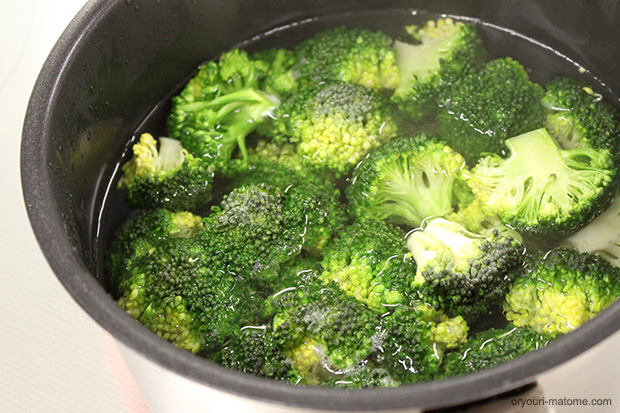 下茹でして冷凍保存